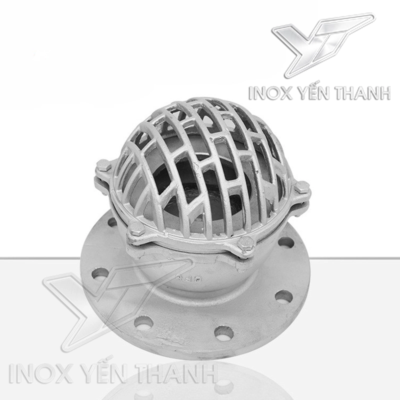 Rọ bơm mặt bích inox