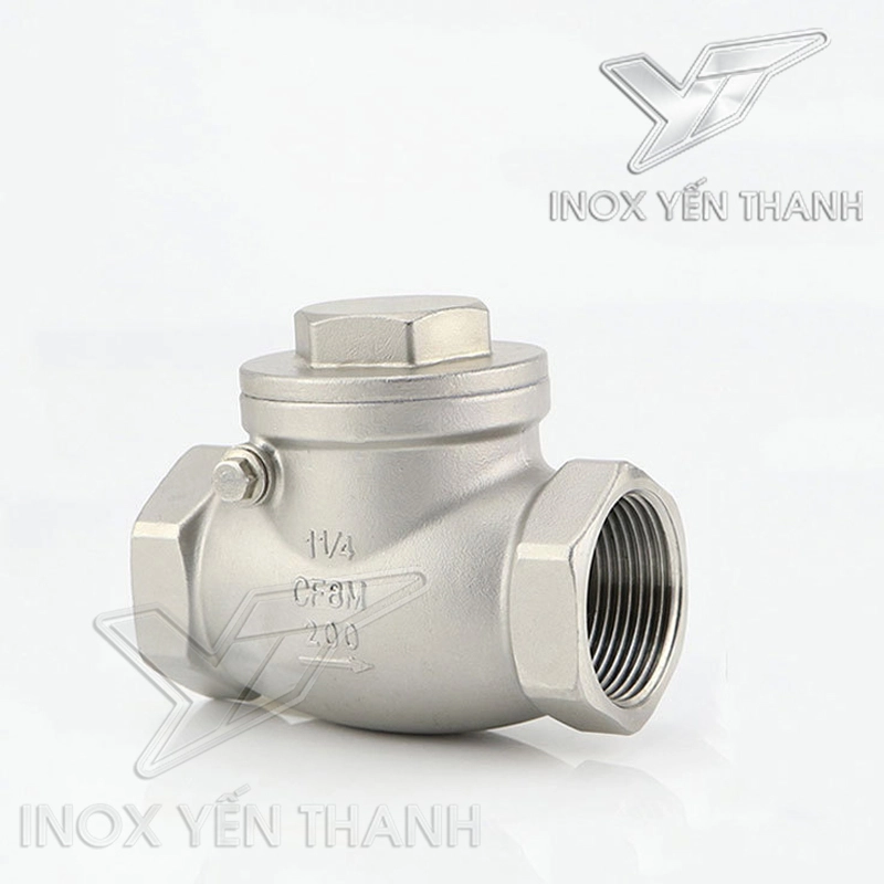 Van 1 chiều nối ren inox