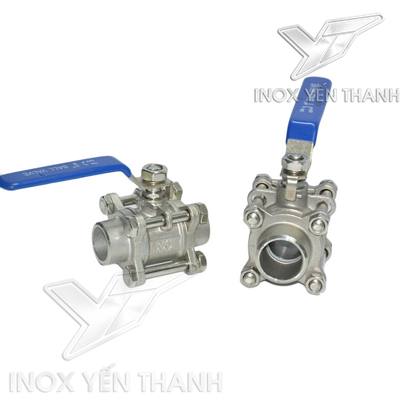 Van bi inox 3PC hàn inox 304